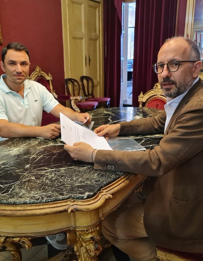 Asti e Isola ancora più vicino. Incontro tra Maurizio Rasero e Michael Vitello