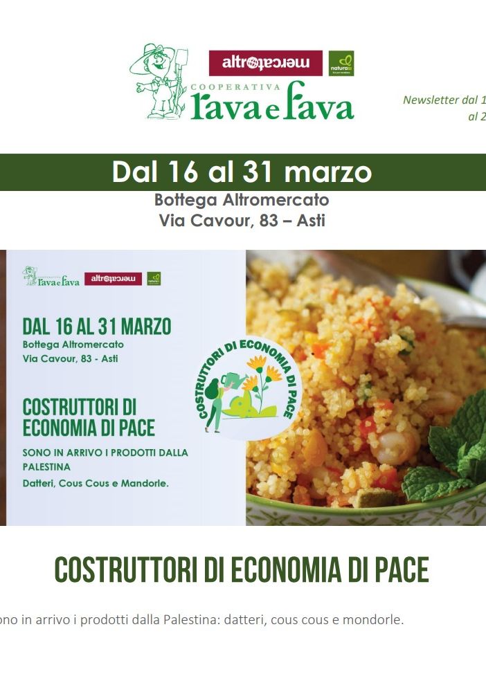 Emergenza Ucraina: anche Rava e Fava raccoglie vestiti e spesa per i profughi