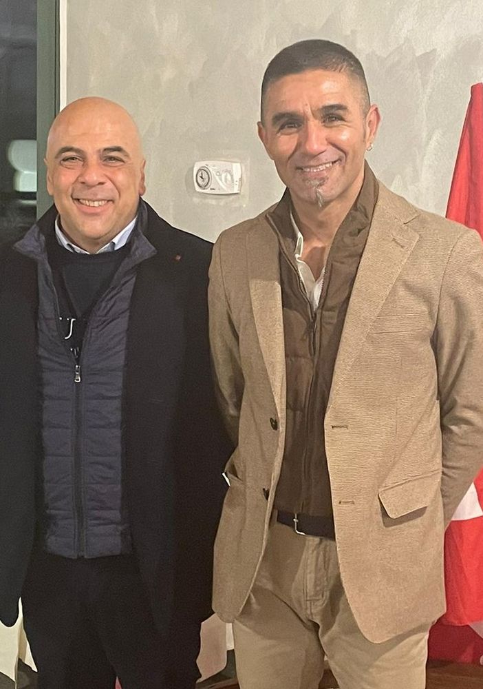 Pasquale Recchia con Paolo Conte