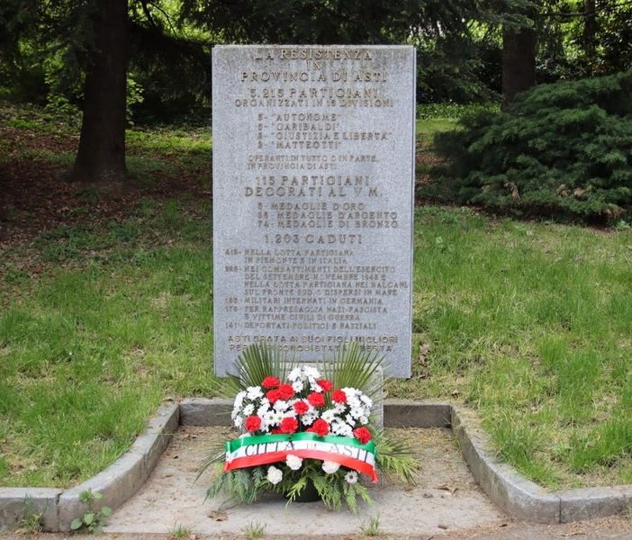 Un momento delle celebrazioni del 25 aprile