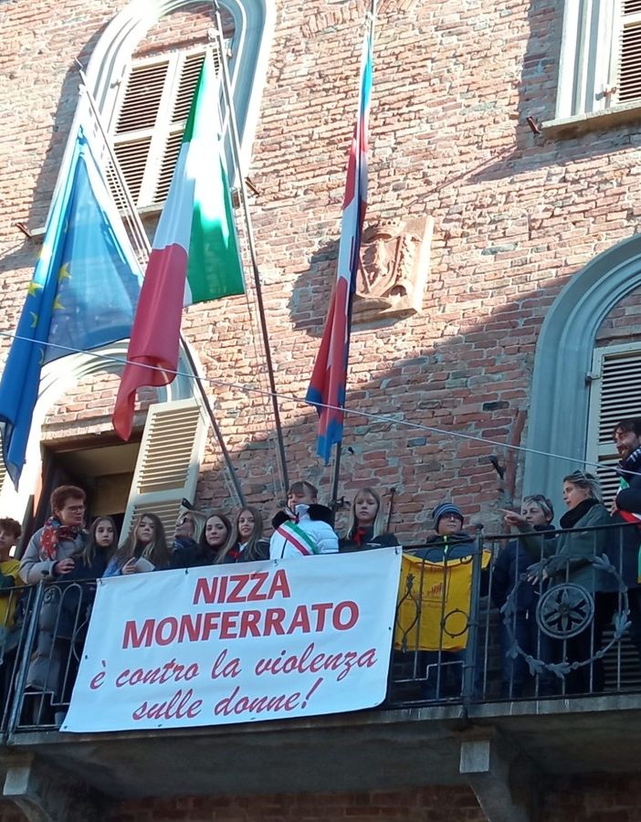 Anche Nizza Monferrato si schiera contro la violenza sulle donne