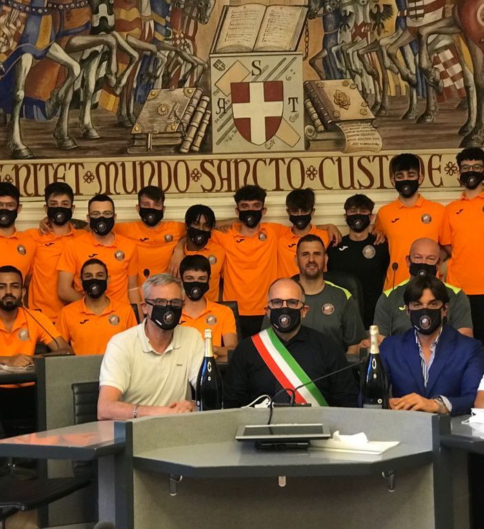 Under 19 Orange Futsal Asti ricevuta in Municipio