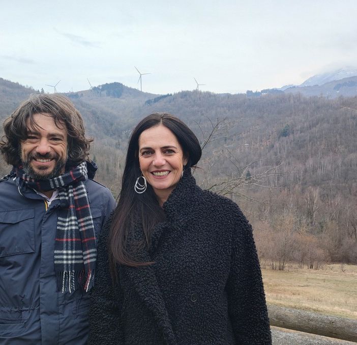 Antonio Biella con la nostra giornalista