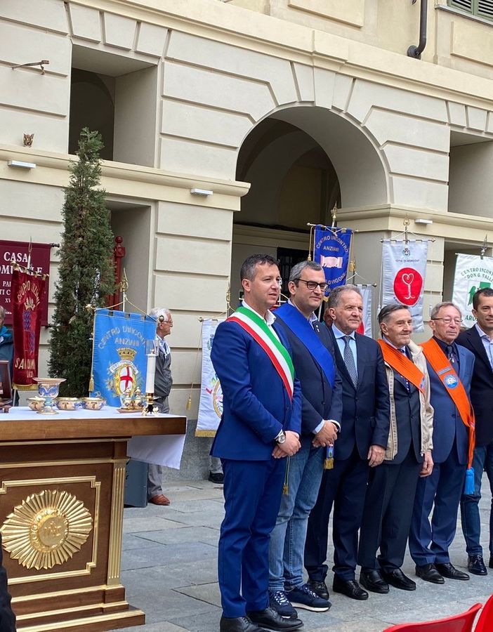 Successo a San Damiano per il raduno dei Centri anziani del Piemonte e Valle d'Aosta