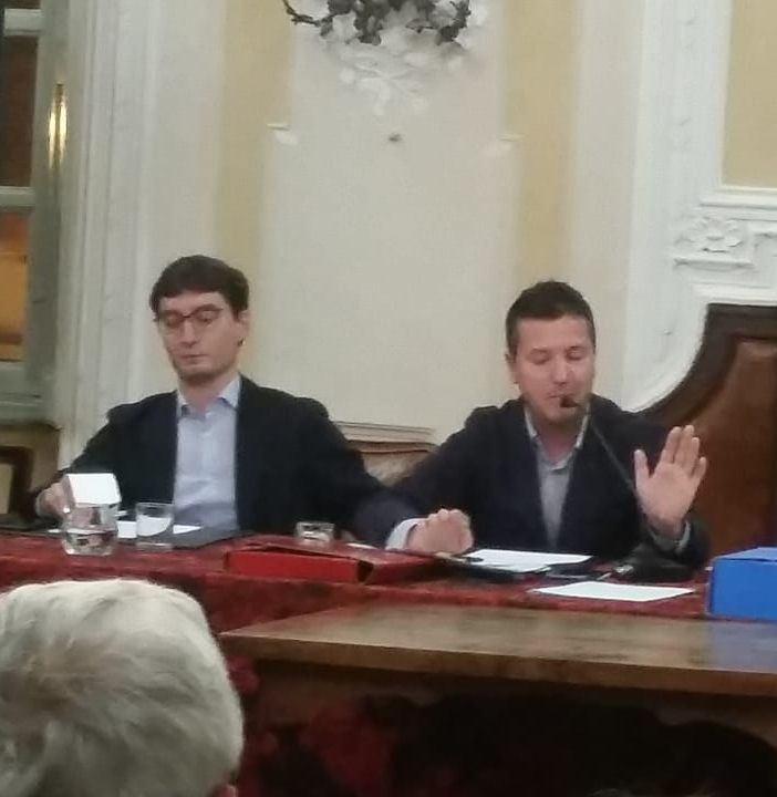 Un momento del consiglio comunale di giovedì scorso
