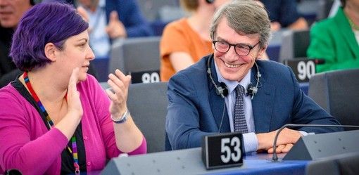 Il gonfalone della Regione Piemonte domani ai funerali di David Sassoli