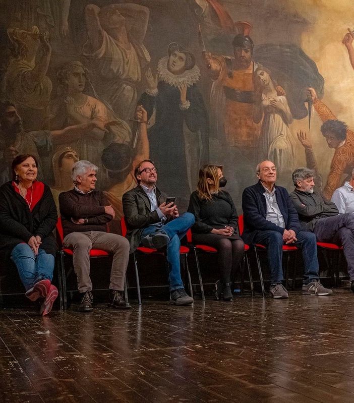 Gli scrittori in gara quest'anno (ph. Franco Rabino)