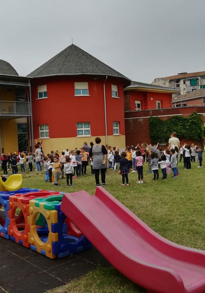 Anche i piccoli della scuola dell'infanzia Miroglio hanno partecipato al Fridays for future