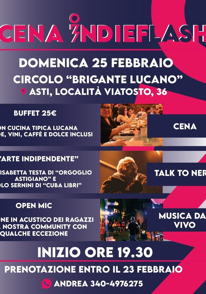 La locandina dell'evento