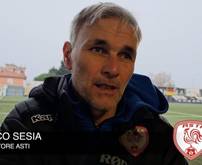 Calcio, Asti. Sesia riparte dal primo tempo di Albenga: &quot;Fatto molto bene, eravamo nelle condizioni di poter vincere la partita&quot; (FOTO E VIDEO)