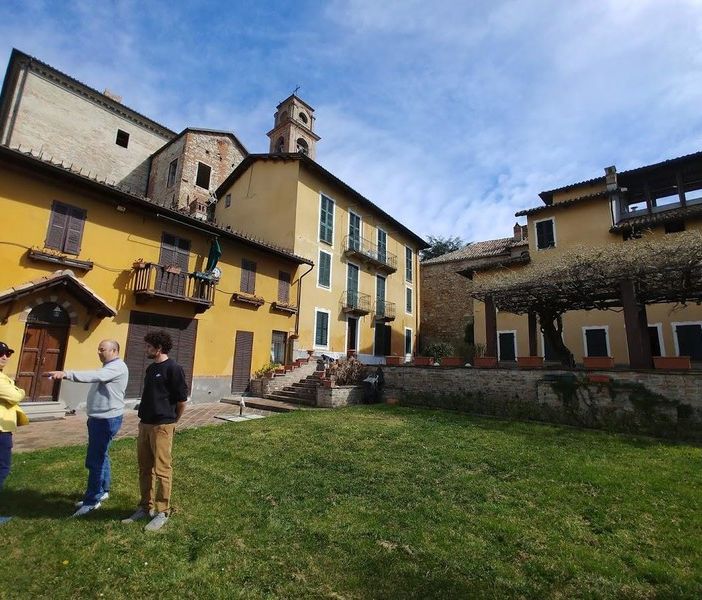 Le riprese a Montiglio