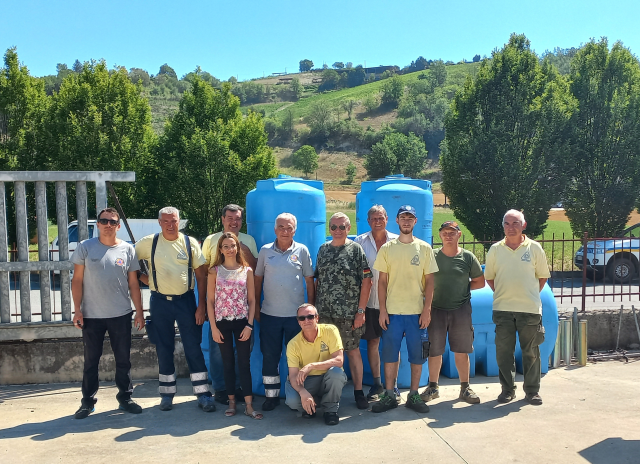 Siccità, la Provincia di Asti dona serbatoi per oltre 14000 litri di acqua