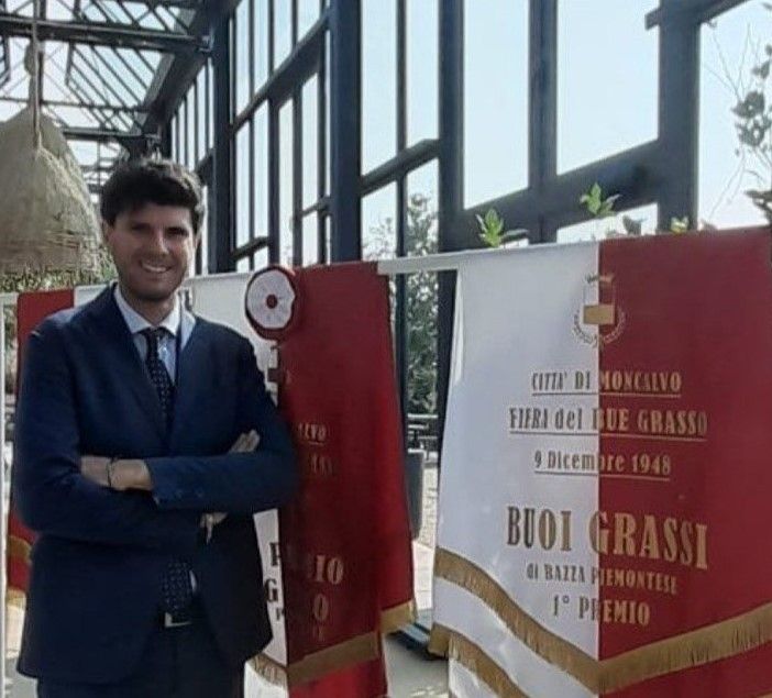 Il sindaco di Moncalvo Orecchia