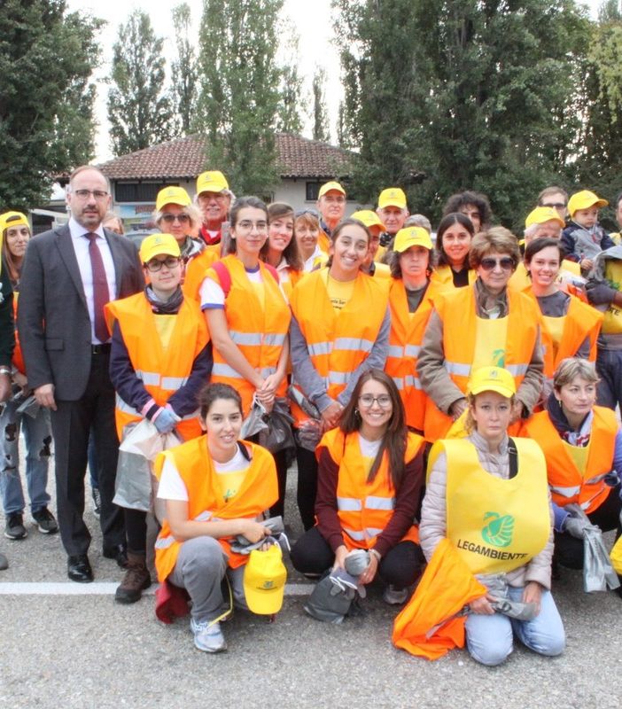 L'assessore Berzano a Puliamo il mondo