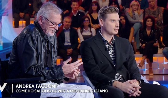 Un frame tratto dalla trasmissione di Canale 5