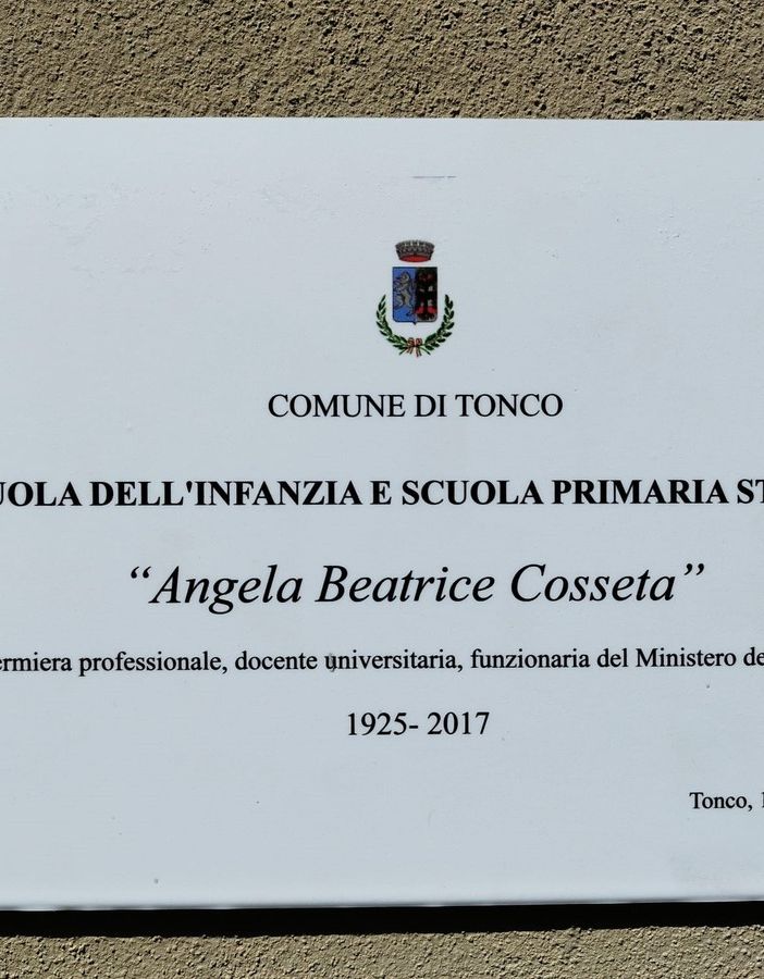 Tonco ha celebrato Angela Beatrice Cosseta: pioniera dell'infermieristica moderna