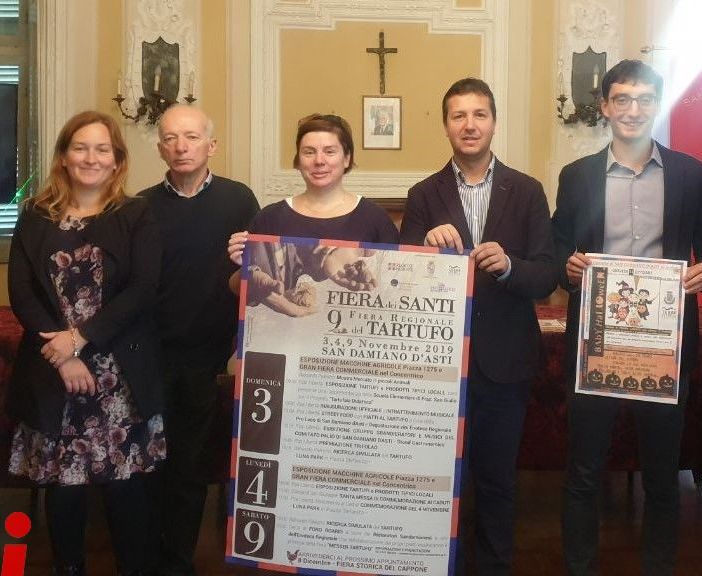 A San Damiano la Fiera dei Santi e la nona Fiera Regionale del Tartufo
