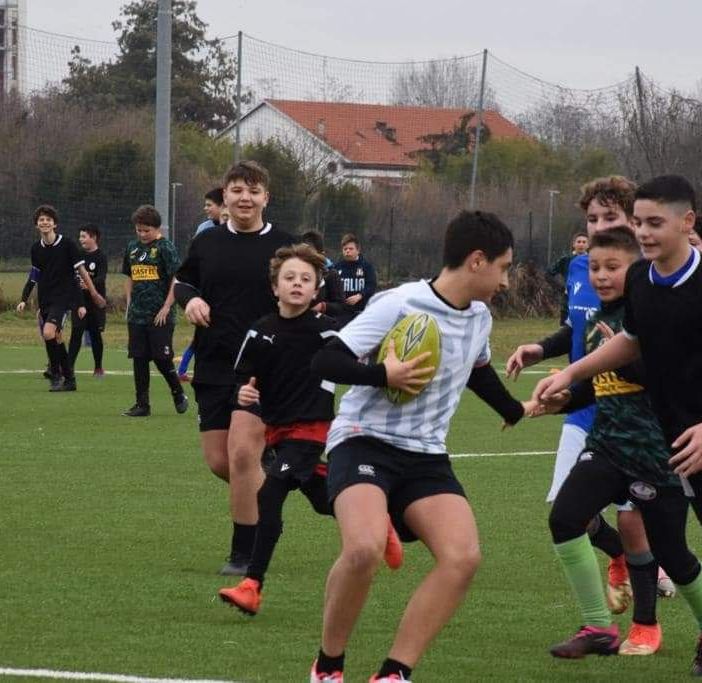 Successo per il &quot;Tocco della Befana&quot; alla Cittadella del Rugby di Asti [FOTO]