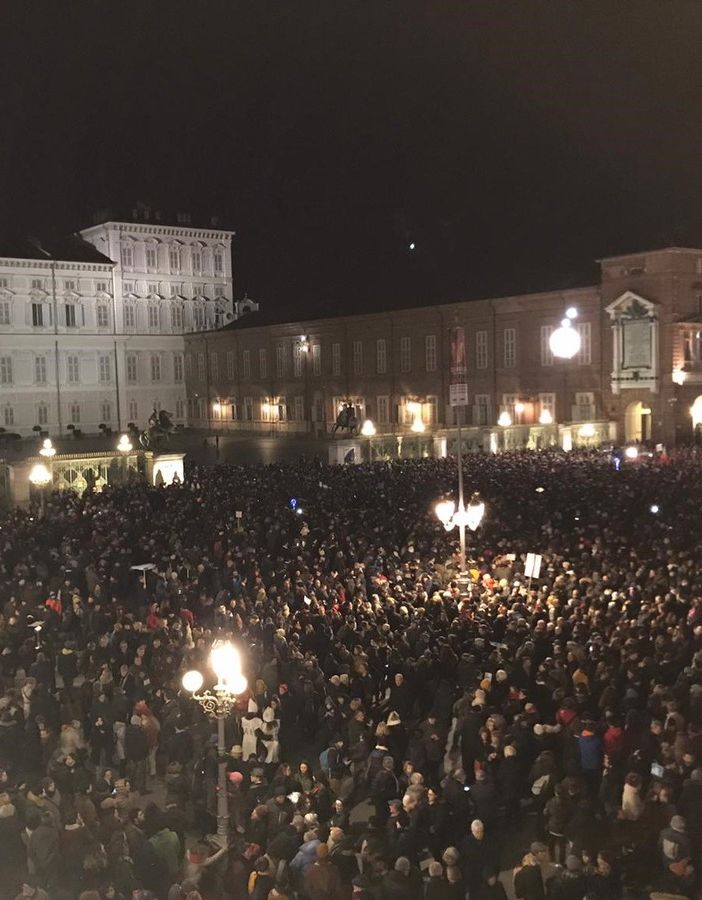 La piazza di Torino