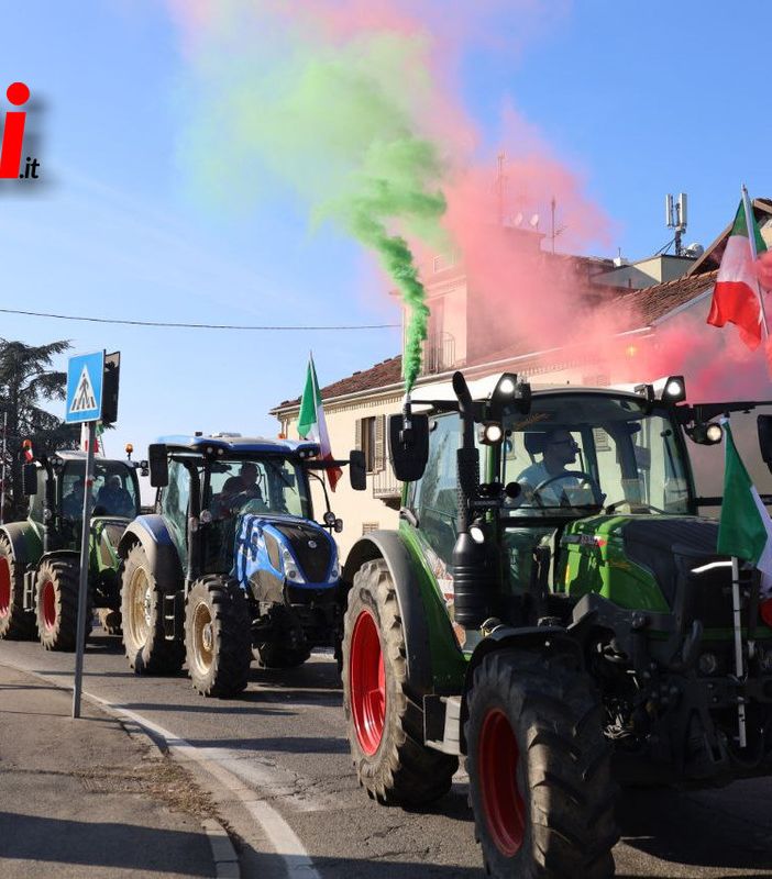 Nella ricca galleria fotografica e video, la protesta di oggi pomeriggio degli agricoltori (Merphefoto)