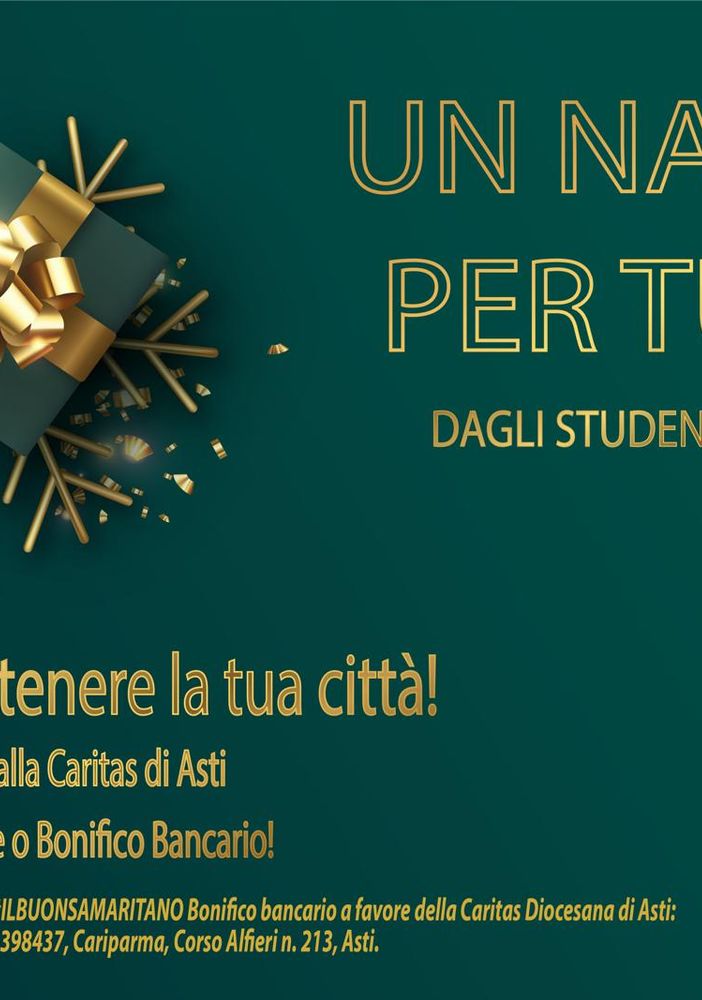 Un raccolta fondi online del Liceo Scientifico di Asti per aiutare, con la Caritas, chi è in difficoltà