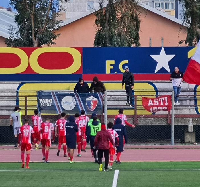 L'Asti strappa il 2-2 sul camp del Vado