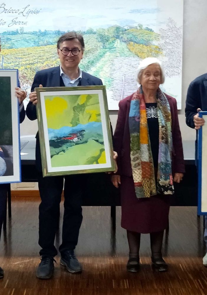 I premiati con Laurana Lajolo