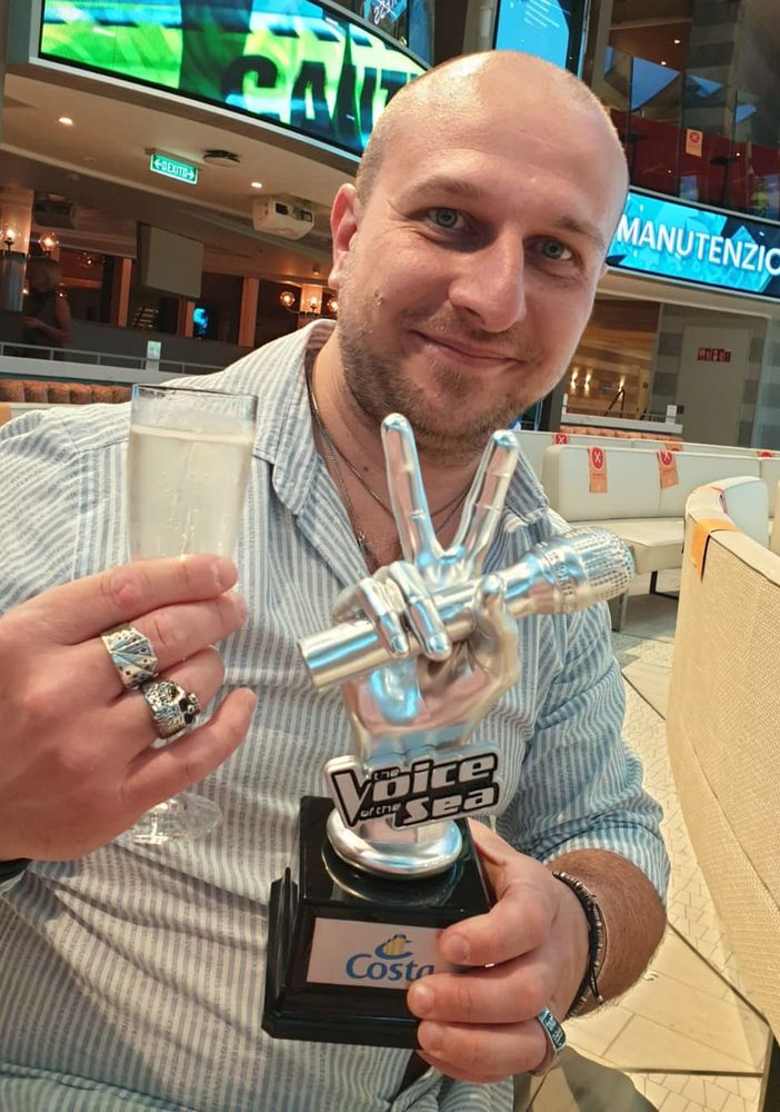 Il cantante astigiano Stefano Venturello vince il concorso &quot;The Voice of the Sea&quot;