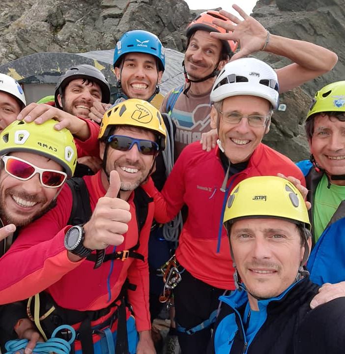 Gli istruttori del CAI Asti aprono una nuova via alpinistica sulla Punta Venezia (FOTO)