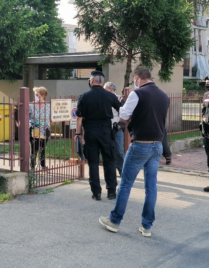In via Padre Graziano ad Asti, tensioni e assembramenti per protesta contro l'ATC