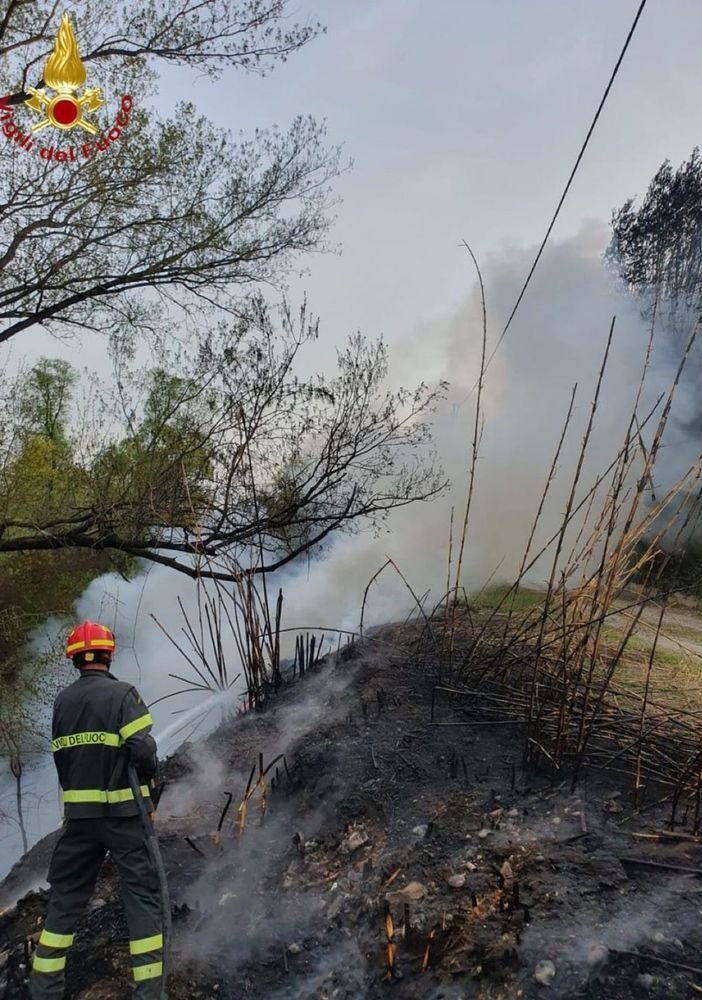 Operazioni spegnimento a Variglie