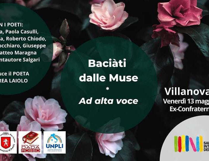 Poesia a Villanova d'Asti con 'Baciàti dalle Muse - Ad alta voce'