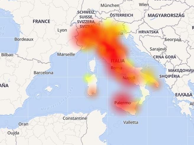 Vodafone Down: anche nella nostra provincia problemi di rete