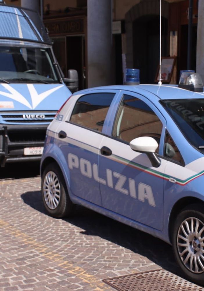 Ad Asti, i controlli della Polizia in piazza San Secondo
