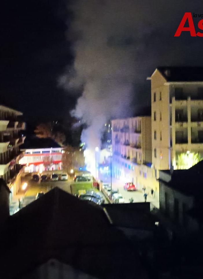 L'incendio di stanotte
