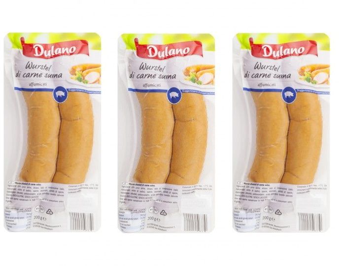 Lidl ritira dal mercato alcuni lotti di würstel causa allergene non dichiarato