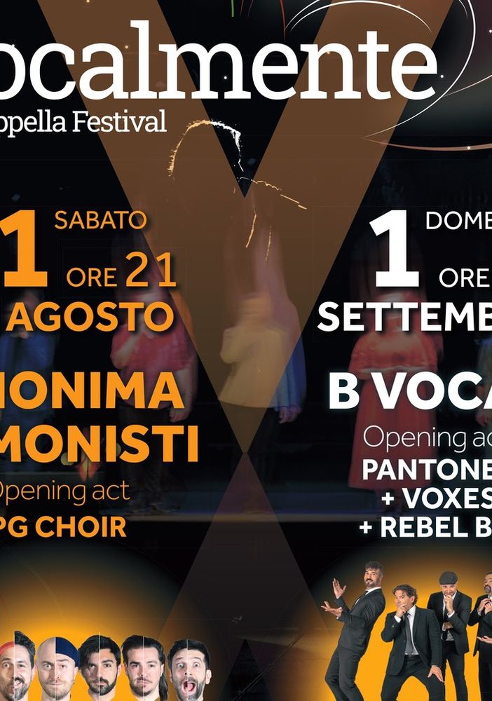 Vocalmente A Cappella Festival 2024: una serata straordinaria con l'Anonima Armonisti