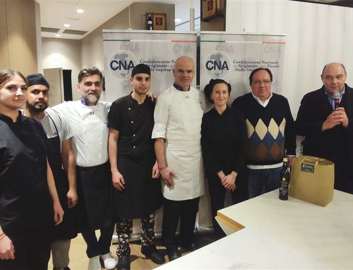Sanremo: grandi applausi per il “Piatto Sanremo” realizzato dallo chef Enrico Derflingher