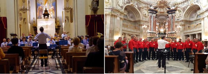 "Concerto RossoAzzurro" nella chiesa parrocchiale di Celle Enomondo "Concerto RossoAzzurro" nella chiesa parrocchiale di Celle Enomondo