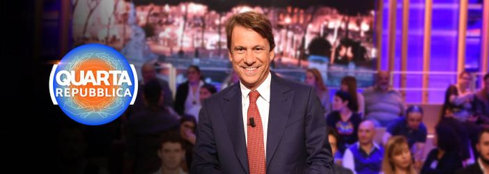 Nicola Porro, conduttore di "Quarta Repubblica" (foto tratta da sito Mediaset)