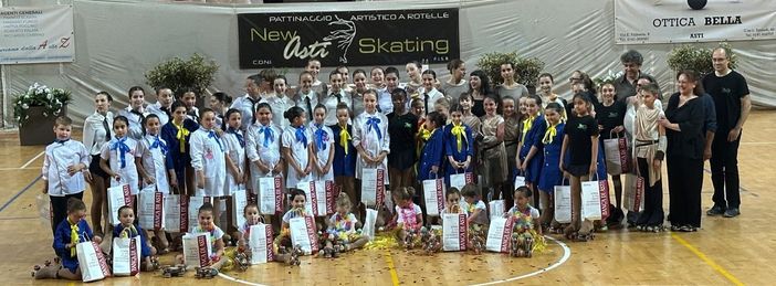 Natale sui pattini con la New Asti Skating