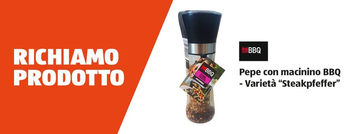 Il prodotto richiamato da Aldi Il prodotto richiamato da Aldi