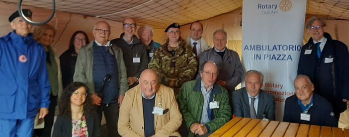 Successo dell'iniziativa sanitaria di Rotary e Croce Rossa: Asti in prima linea per la salute dei cittadini