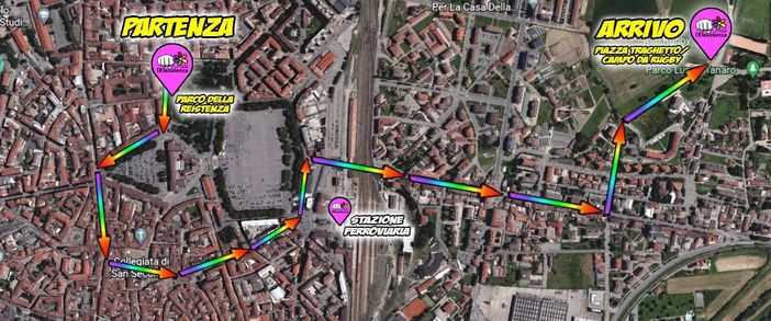 Il corteo del Pride Il corteo del Pride