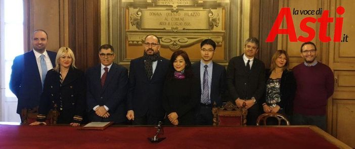 Si infittiscono i rapporti, economici e d’amicizia, tra Asti e la Cina