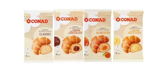 Conad richiama alcuni lotti di cornetti a proprio marchio Conad richiama alcuni lotti di cornetti a proprio marchio