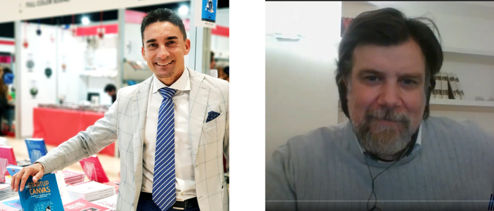 Massimo Ciaglia, Ceo di Grownnectia e Franco Colombo, Presidente Filasc Massimo Ciaglia, Ceo di Grownnectia e Franco Colombo, Presidente Filasc