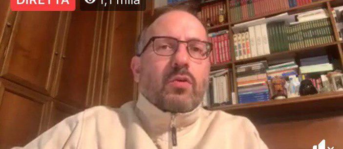 Coronavirus, Rasero: "State a casa. Riscoprirete le vostre famiglie. È negli affetti che troviamo conforto"(VIDEO)