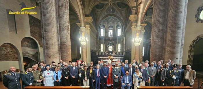 In San Secondo messa per San Matteo, patrono della Guardia di finanza