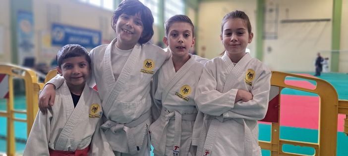 Da sx : Mirko Di Nicolantonio, Ambra di Nicolantonio, Thomas Colitti , Carraretto Desireè